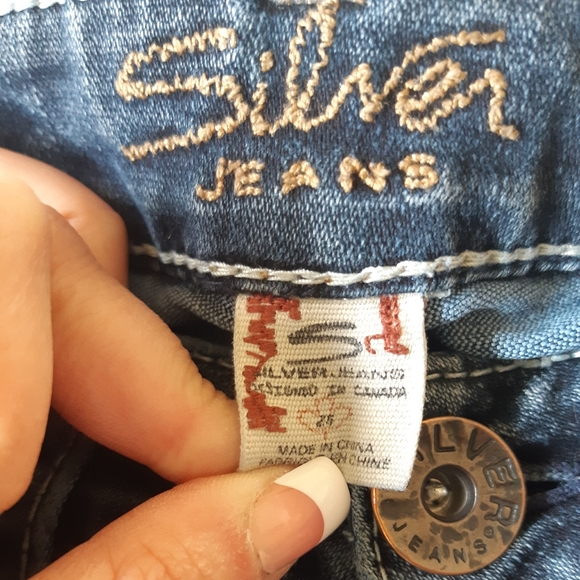 Womens Silver jeans - Picture 3 of 3